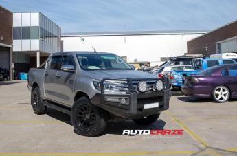 TOYOTA HILUX N80 4WD VICTIM MATTE BLACK